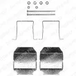Kit d'accessoires, plaquette de frein à disque DELPHI [LX0338]
