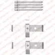 DELPHI LX0469 - Kit d'accessoires, plaquette de frein à disque