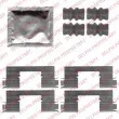 Kit d'accessoires, plaquette de frein à disque DELPHI [LX0538]