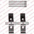 DELPHI LX0548 - Kit d'accessoires, plaquette de frein à disque