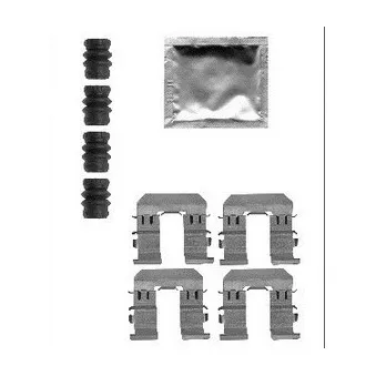Kit d'accessoires, plaquette de frein à disque DELPHI OEM 26696ag010