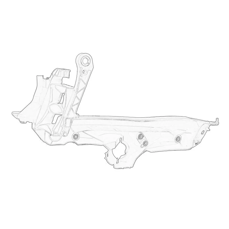 Déflecteur d'air de ventilateur OE 8K0805608C - Visuel 1