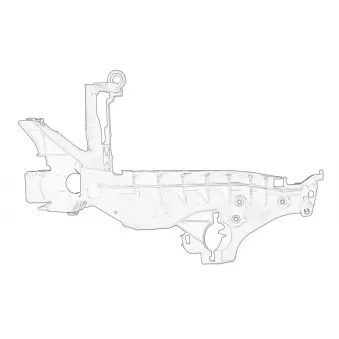 Déflecteur d'air de ventilateur OE OEM 8K0805607B