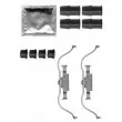 DELPHI LX0573 - Kit d'accessoires, plaquette de frein à disque