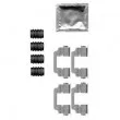 DELPHI LX0576 - Kit d'accessoires, plaquette de frein à disque