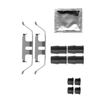 DELPHI LX0578 - Kit d'accessoires, plaquette de frein à disque