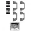 Kit d'accessoires, plaquette de frein à disque DELPHI [LX0584]