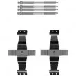 DELPHI LX0642 - Kit d'accessoires, plaquette de frein à disque