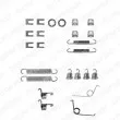Kit d'accessoires, mâchoire de frein DELPHI [LY1015]