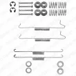 Kit d'accessoires, mâchoire de frein DELPHI [LY1043]