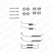 Kit d'accessoires, mâchoire de frein DELPHI [LY1102]