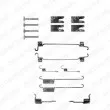 Kit d'accessoires, mâchoire de frein DELPHI [LY1139]