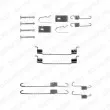 Kit d'accessoires, mâchoire de frein DELPHI [LY1142]