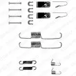 Kit d'accessoires, mâchoire de frein DELPHI [LY1144]