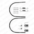 Kit d'accessoires, mâchoire de frein DELPHI [LY1178]