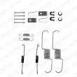 Kit d'accessoires, mâchoire de frein DELPHI [LY1218]