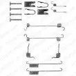 Kit d'accessoires, mâchoire de frein DELPHI [LY1226]