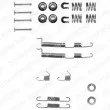 Kit d'accessoires, mâchoire de frein DELPHI [LY1240]