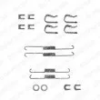 DELPHI LY1250 - Kit d'accessoires, mâchoire de frein