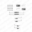 Kit d'accessoires, mâchoire de frein DELPHI [LY1266]