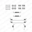 Kit d'accessoires, mâchoire de frein DELPHI [LY1290]