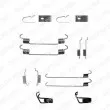 Kit d'accessoires, mâchoire de frein DELPHI [LY1295]