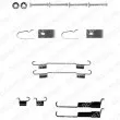 Kit d'accessoires, mâchoire de frein DELPHI [LY1296]