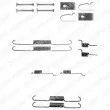 DELPHI LY1307 - Kit d'accessoires, mâchoire de frein