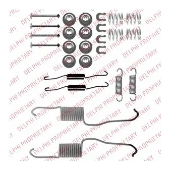 Kit d'accessoires, mâchoire de frein DELPHI LY1361