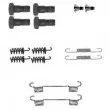 Kit d'accessoires, mâchoires de frein de stationnement DELPHI [LY1395]