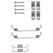 Kit d'accessoires, mâchoires de frein de stationnement DELPHI [LY1400]