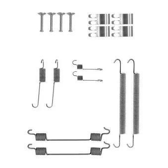 DELPHI LY1407 - Kit d'accessoires, mâchoire de frein