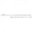 Kit de contact avertisseur, usure des plaquettes de freins DELPHI [LZ0222]