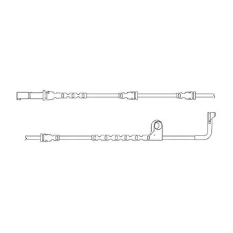 Kit de contact avertisseur, usure des plaquettes de freins DELPHI OEM 34356789503