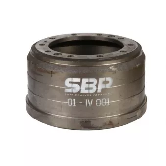 Tambour de frein SBP 01-IV001 pour IVECO EUROCARGO 180 E 28 tector, 180 E 28 P tector - 275cv