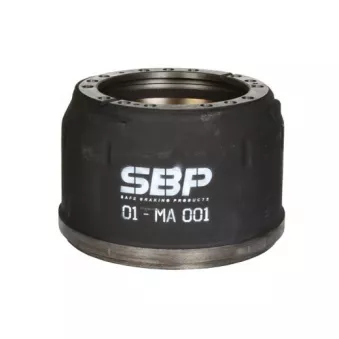 Tambour de frein SBP 01-MA001 pour MAN TGA 26,480 - 480cv