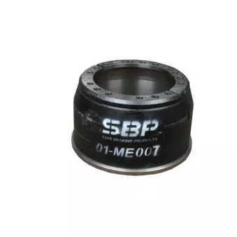 Tambour de frein SBP 01-ME007 pour MERCEDES-BENZ ACTROS MP2 / MP3 4148 K - 476cv