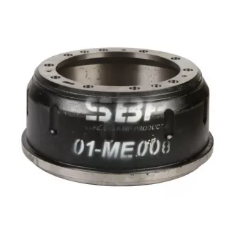 Tambour de frein SBP 01-ME008 pour MERCEDES-BENZ NG 3025 B - 250cv