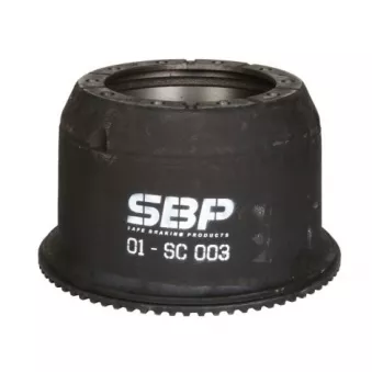 Tambour de frein SBP 01-SC003 pour SCANIA 4 - series 114 G/340 - 340cv