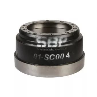 Tambour de frein SBP 01-SC004 pour SCANIA P,G,R,T - series G 230, P 230 - 230cv