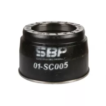 Tambour de frein SBP 01-SC005 pour SCANIA 3 - series 93 M/280 - 282cv