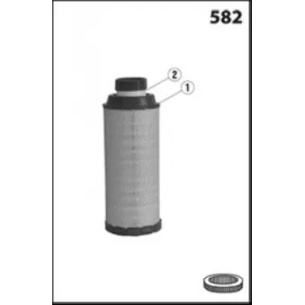 MISFAT KITR487/R625 - Filtre à air