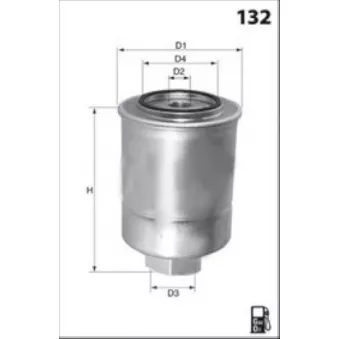 MISFAT M662 - Filtre à carburant