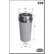 MISFAT R1079 - Filtre à air secondaire
