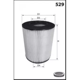 MISFAT R1231 - Filtre à air