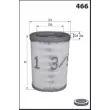 MISFAT R258 - Filtre à air