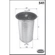 MISFAT R661 - Filtre à air