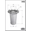 MISFAT R984 - Filtre à air secondaire