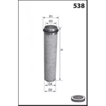 MISFAT RM883 - Filtre à air