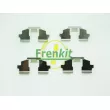 Kit d'accessoires, plaquette de frein à disque FRENKIT [901675]